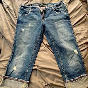 American eagle cropped Capri size 8